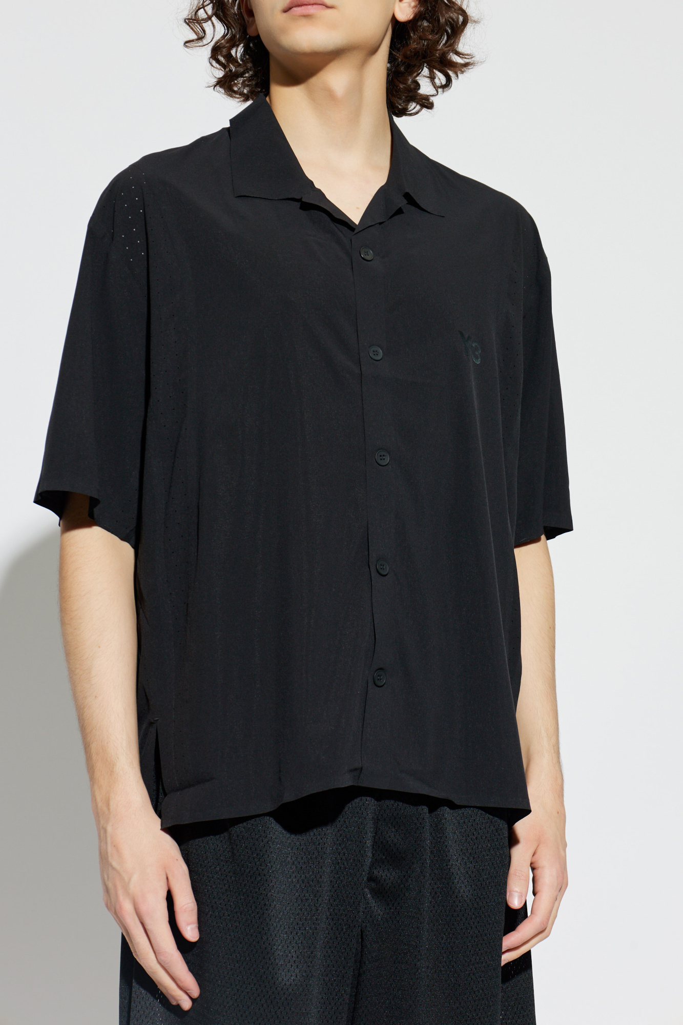 Y-3 Asymmetrical Cut Shirt | Men's | Vitkac